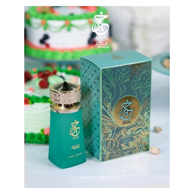 Pistachio KHAIR by Paris Corner Eau De Parfum 100ml (3.4