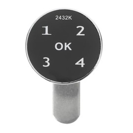 Operitacx Elektronisches Schranktürschloss mit Touch Tastatur und Fingerabdruckfunktion Sicheres und Langlebiges Nockenschloss für Werkzeugkästen und Postfächer