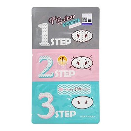 Holika Holika (Imminent) Holika Holika Fig Clear Blackhead 3-STEP Kit / (임박)홀리카홀리카 피그 클리어 블랙헤드 3-STEP 키트