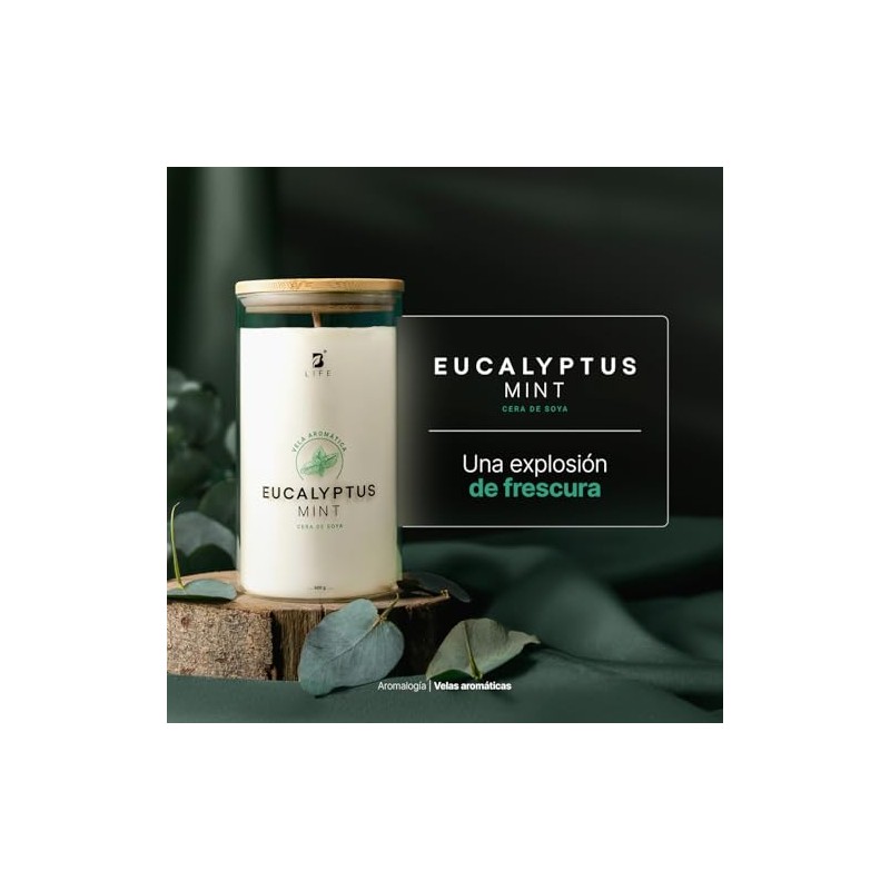 Vela de Soya para Masaje Corporal 120 Horas de Duración.