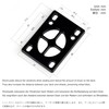 BYBAIZ Skateboard Risers, Skateboard Shock Pads, More Durable and Elastic