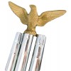 Unbranded 6' Galvanized Zinc Steel Flag Pole Kit With Eagle