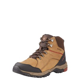ARIAT Mens Skyline Mid Waterproof Distressed Brown 13 Wide