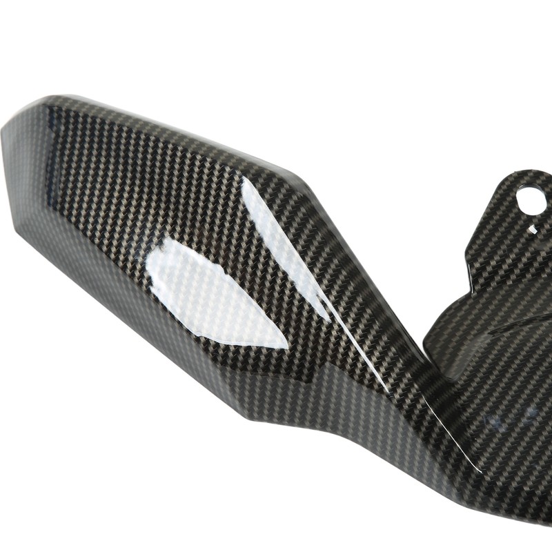 Motorcycle Front Beak Cover Carbon Fiber Style Fairing Wheel Extender