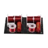 Zerone 2Pcs Speaker Frequency Divider Board 2 Way Treble/Bass 2