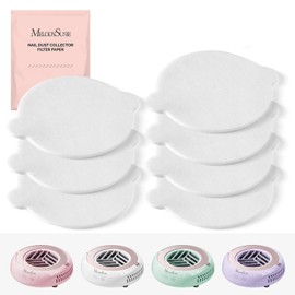 MelodySusie 210Pcs Disposable Filter Papers for HProA Nail Dust Collector