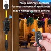 20 Amp Remote Control Plug Outlet,110V Remote Control Power Switch