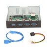 Front Panel USB 3.1 Hub 3.25in 10Gbps 4 Downstream Ports