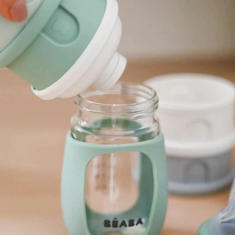 BÉABA, Stackable Milk Dispenser 100% Airtight 4 Compartments Made in