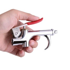 Air Blow Gun, Air Duster Gun, Dust Removal, Includes Nozzle, Cleaning Tool, Air Compressor Blow Kit, Fits 1/4" NPT Screw Air Compressors, Zinc Alloy, Corrosion Resistant, Easy to Use, Cleaning