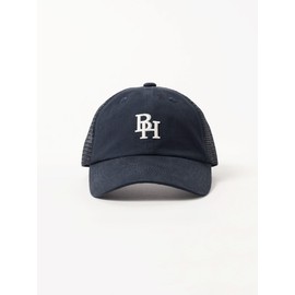 Beams Heart Men's Hat, BH Logo, Half Mesh Cap, navy, Free size