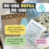 Ecoegg Laundry Egg Fresh Linen Detergent Hypoallergenic 70 Washes Refillable