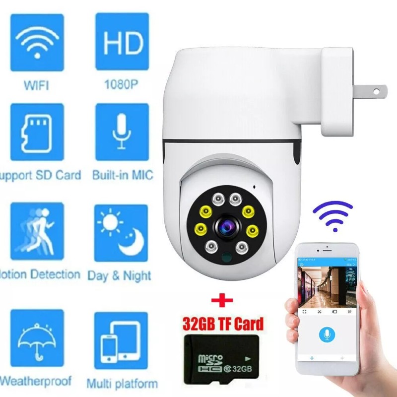 FZX 360° IP Camera indoor WiFi-2.4G/5G Home Security Wireless Smart