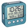 TFA Dostmann 60.2528.01 Bingo Radio-Controlled Alarm Clock, turquoise, small