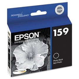Epson Ultrachrome 159 Ink Cartridge - Photo Black - Inkjet