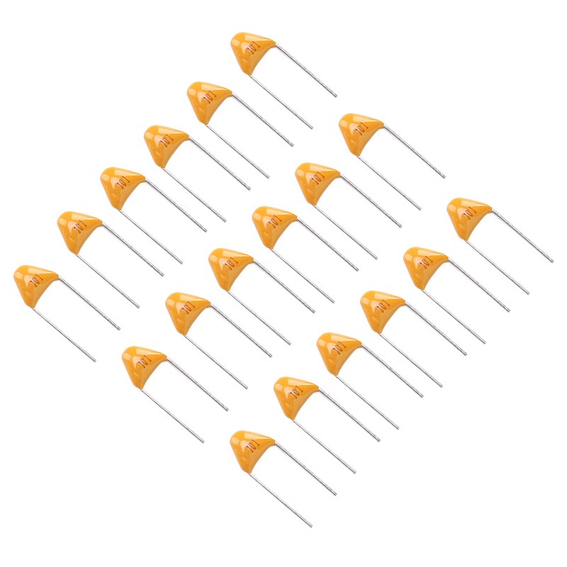 1000Pcs Monolithic Capacitor InLine Ceramic 100PF 5.08mm Lead Pitch DC50V