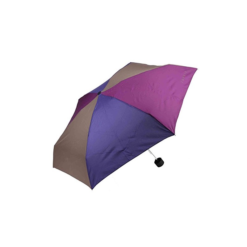 Esprit Petito 51949 Women's Pocket Umbrella Berry Purple Combination, berry-purple
