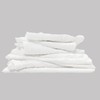 SupremePlus Recycled White T-Shirt Cleaning Rags - (5 lbs. Box)
