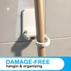 3pack Mop and Broom Holder Wall Mount Self Adhesive -