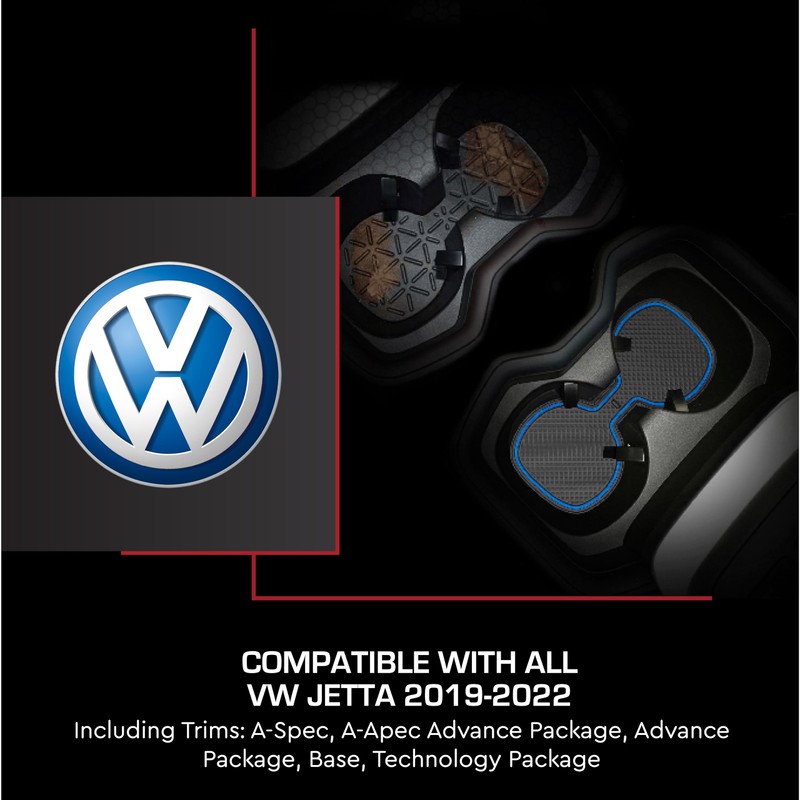 CupHolderHero 2019-2024+ Jetta/Blue Trim
