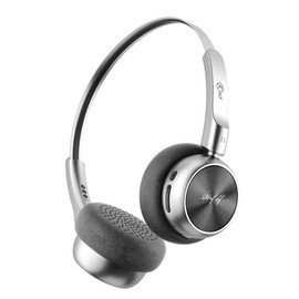 iKF R1 Wireless Bluetooth Headphones, Retro Classic Lightweight Headset, Builti-in Mic, 60H Playback, Dual Device Connectivity, Low Latency, App Customization,Throwback 80s 90s,OOTD, Black