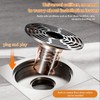 DINGFENG Odour Trap Floor Drain, Odour Trap Shower, 3 Pieces