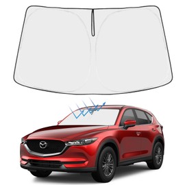 Proadsy - Parasol plegable para parabrisas delantero 2024, ajuste personalizado, 2020, 2021, 2022, 2023, 2024, Mazda CX-30, CX30, SUV, accesorios