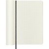 Moleskine Large A5 Soft-Cover Squared Notebook, Black
