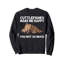 Cute Cuttlefish For Men Women Ocean Animal Lover Fish Sweatshirt