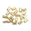 X AUTOHAUX 20pcs Metal Retainer Car Console Trim Clip 6.5mm