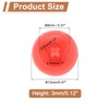 sourcing map Screw Caps, 108Pcs 12mm - Plastic Self-Tapping Screw