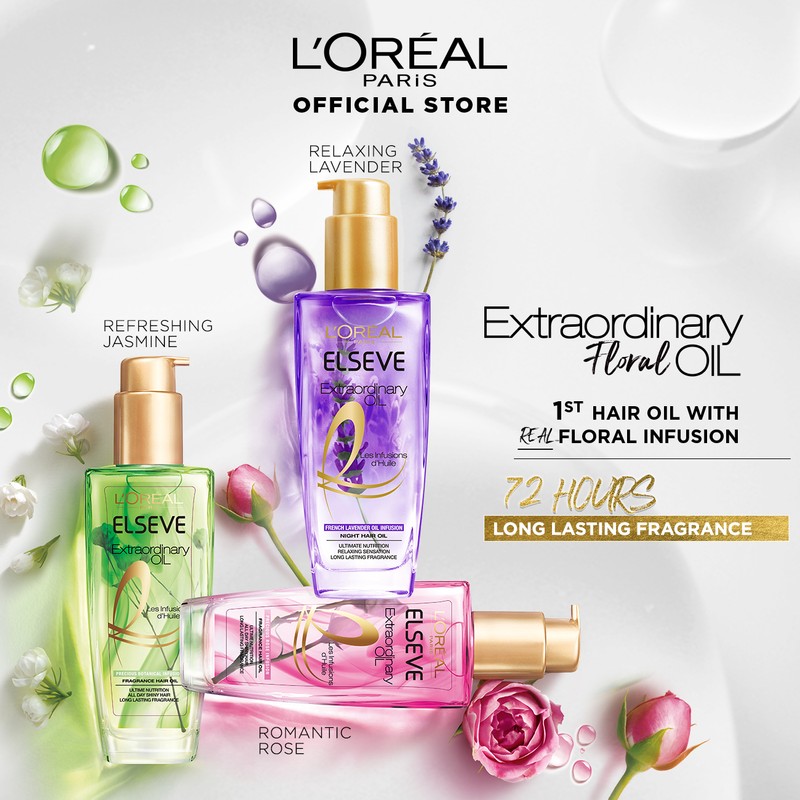 L'Oréal Paris L'Oreal Paris Extraordinary Jasmine Floral Oil 100ml (Hair