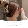 Hair Clip Faux Pearl Hair Claw Delicate Hair Clamp for