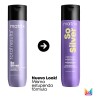Shampoo Morado Matrix So Silver Para Cabellos Rubios 300 Ml