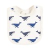 Touched by Nature Unisex Baby Organic Cotton Bibs, Mystic Sea