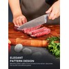 Knife Block Set, FOHERE Knife Set with Advanced Self Sharpening