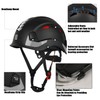 UM ULTRAMAXX Safety Helmet Hard Hat, ANSI Z89.1 Approved Lightweight