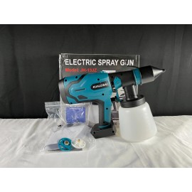 Kualeisai JH-13JZ Blue Black Cordless 600 Watts 21 Volts Electric Spray Gun