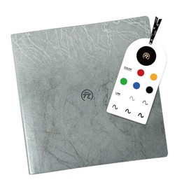 Yuan Smart Notebook, Smart Writing System, Smart Notebook with Soft Cover, Smart Writing System, Blank Pages, 15 x 15 cm, Silver
