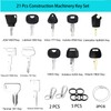 boeyeleny 21-Piece Replacement Ignition Key, Construction Machinery Key Set, Ignition
