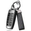 CHENZLIN for Genesis Key Fob Cover 6-Button TPU Case Keychain