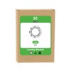 uxcell M4 20Pcs External Tooth Washers, 304 Stainless Steel Tooth