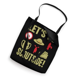Scout Leader - Let`s go Scoutside with Lunch Bags and Totes Tote Bag