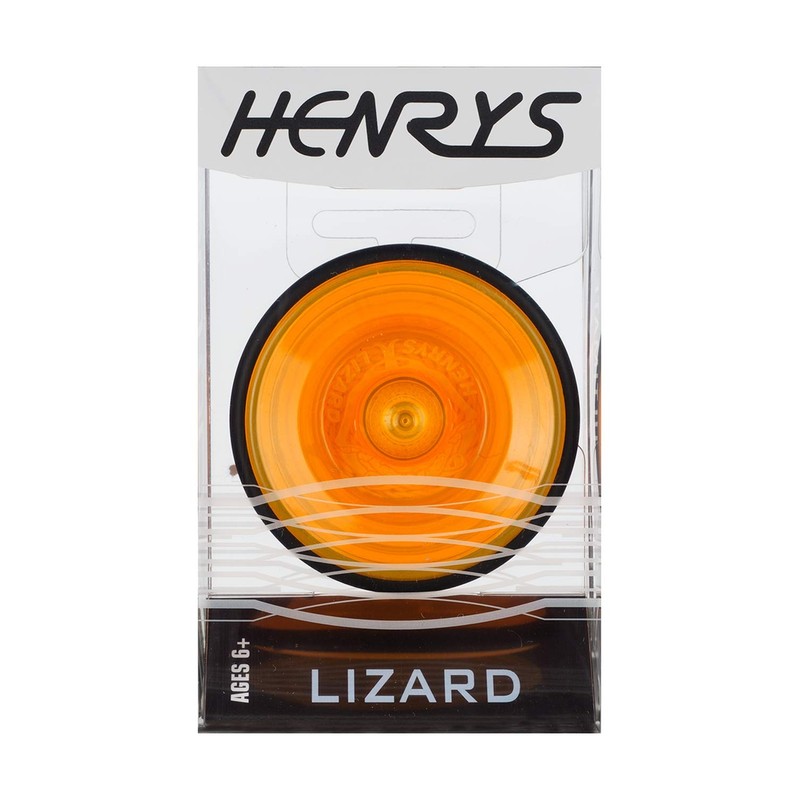 Henry's Lizard Yo-Yo with Book (Orange)