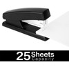 Deli Stapler, Desktop Staplers with 640 Staples, Office Stapler, 25