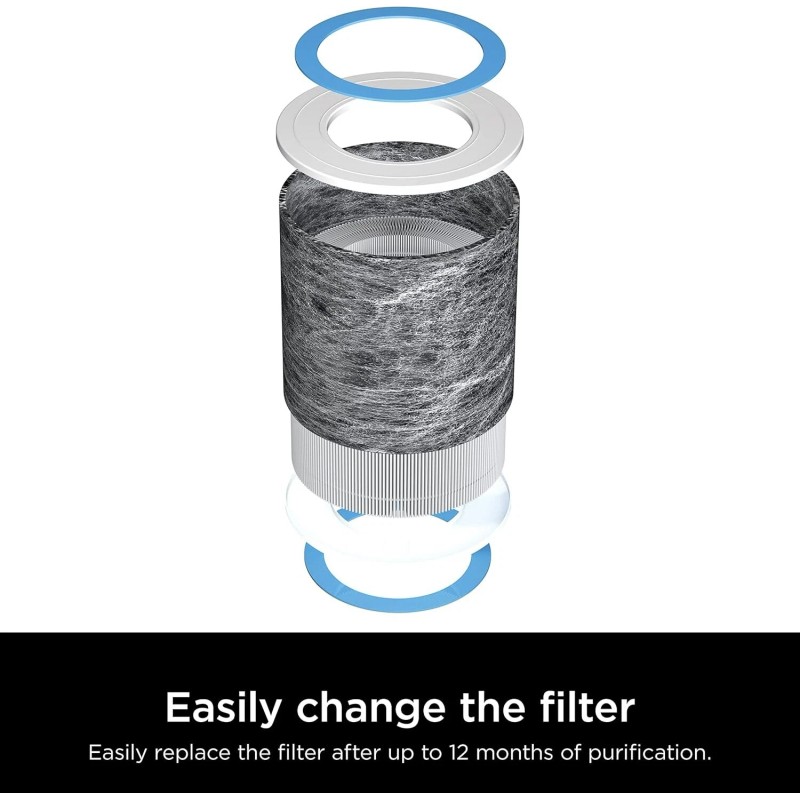 Shark HP102 Air Purifiers for Bedroom Office Dorm Small Room