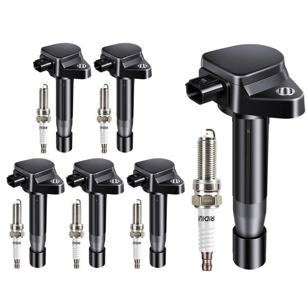 GPMMWPG Ignition Coil Pack and Spark Plugs Compatible with Honda