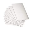 sourcing map Blank Metal Card 88x53x0.4mm Brushed 201 Stainless Steel