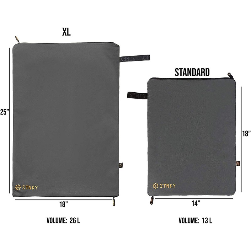 STNKY Bag Pro Wash Bag for Health Workers (Grey, XL)