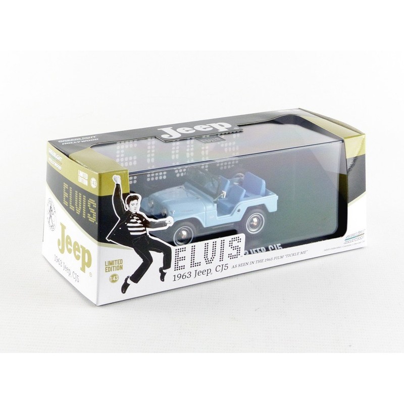 Greenlight collectibles- 86310 – Jeep CJ 5 – Elvis Presley